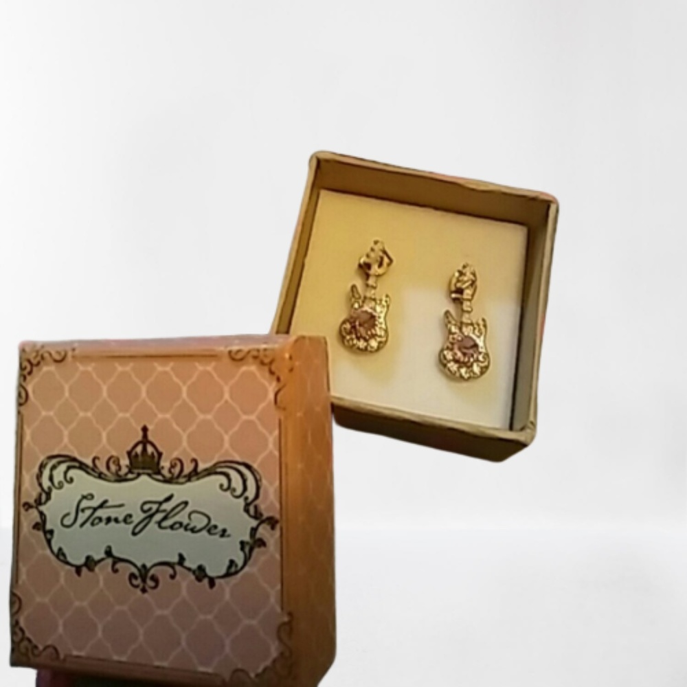 Brand New Guitar Earrings
